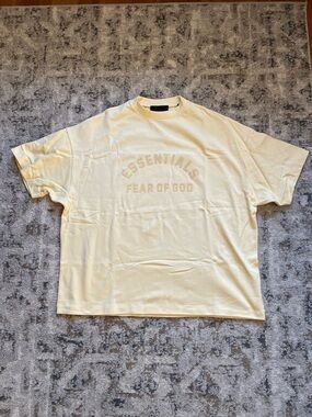 Fear of God Essentials Heavy Jersey Short Sleeve Garden Yellow